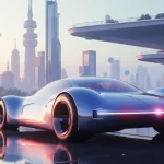 voiture futuriste