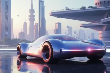 voiture futuriste