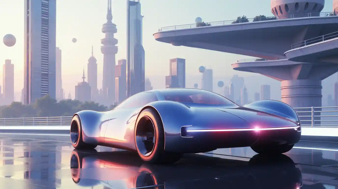voiture futuriste