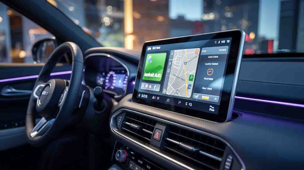 audio de voiture et écran