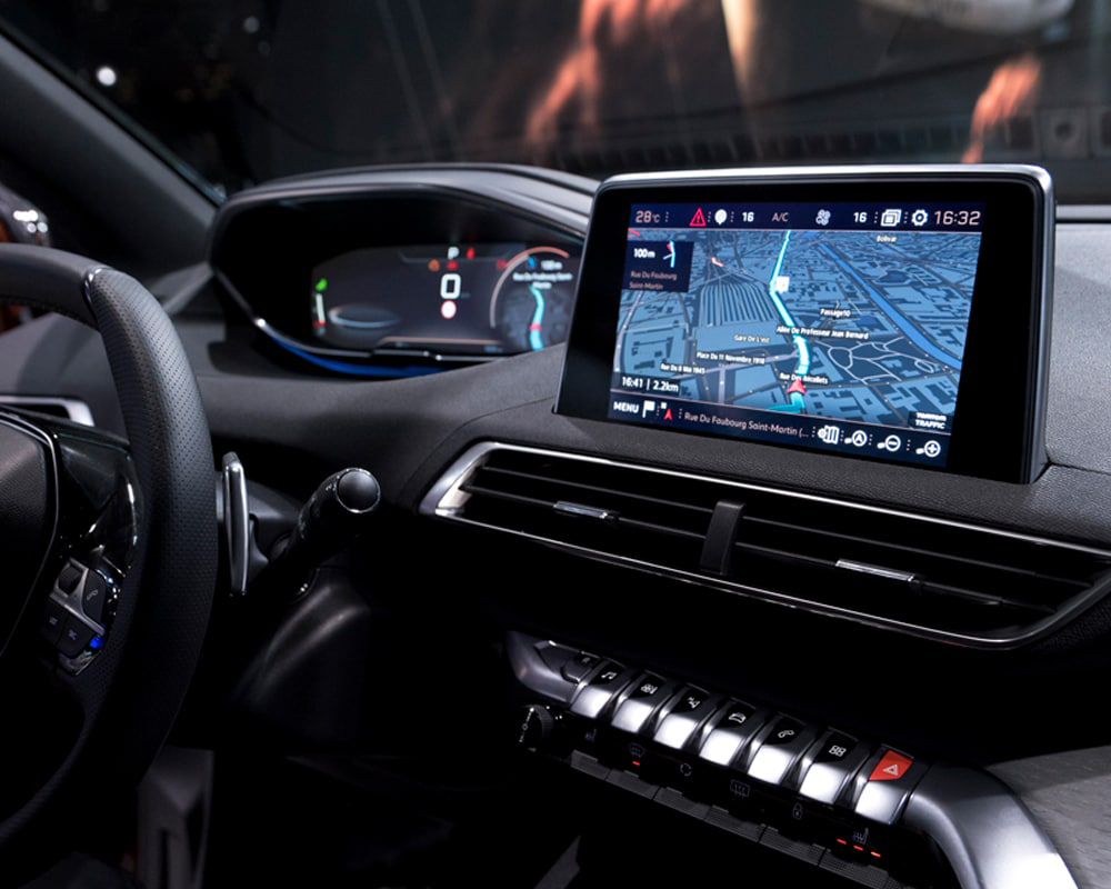radio voiture avec GPS