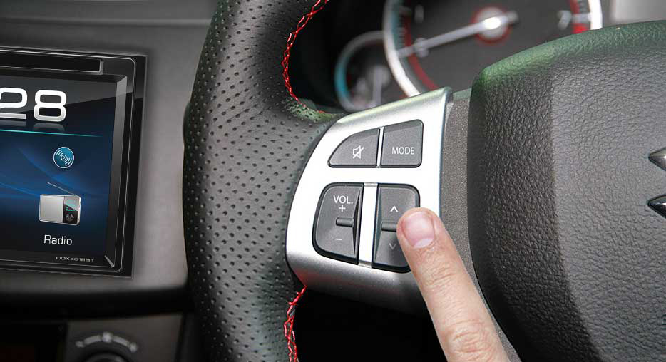 comment installer commande au volant