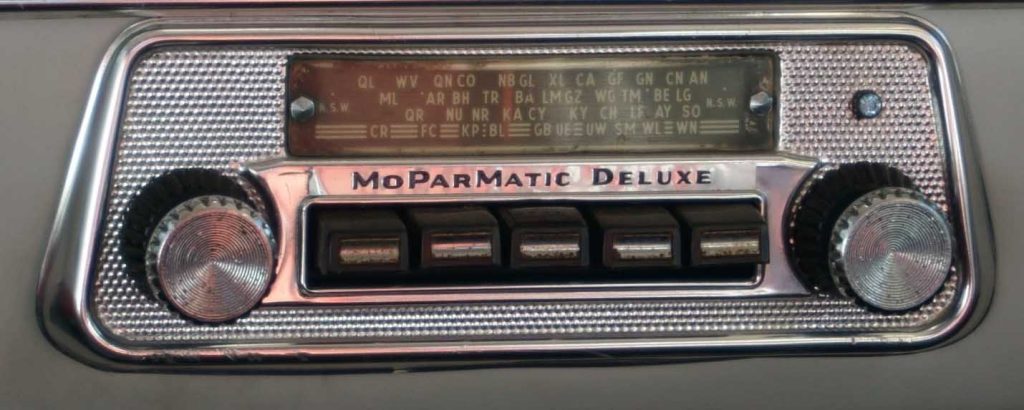 évolution de la radio dans le temps