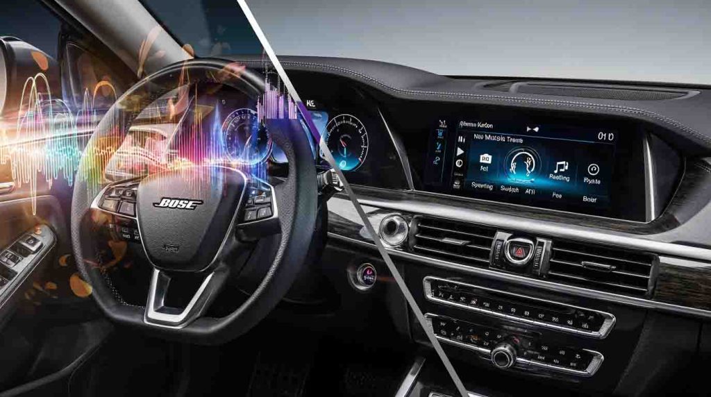 système audio Bose et Harman Kardon pour voiture