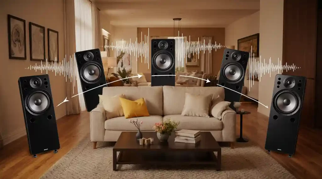 Positionnement des haut-parleurs