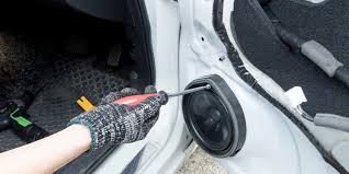 installation haut parleur voiture